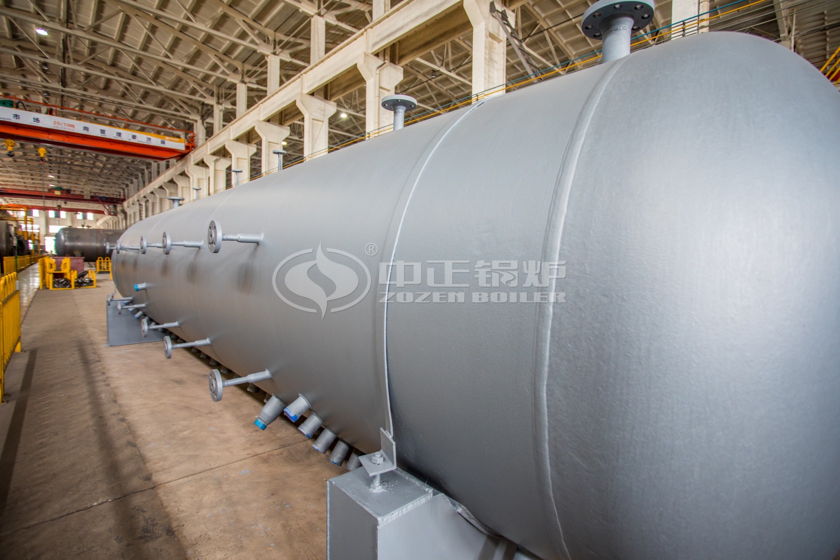 在废气锅炉产生压力前 燃油锅炉