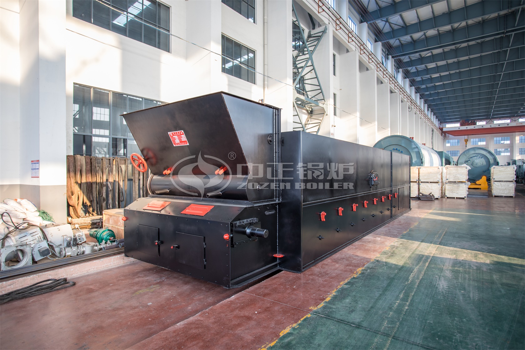 宁阳煤改燃油锅炉